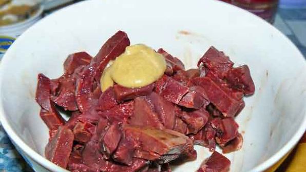 печень с апельсинами