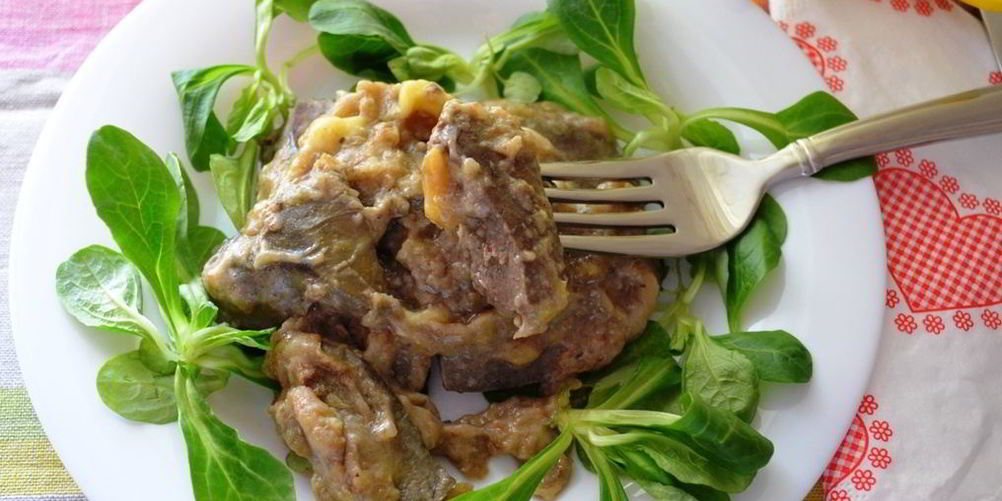 Рецепт печень с бананами по-бразильски