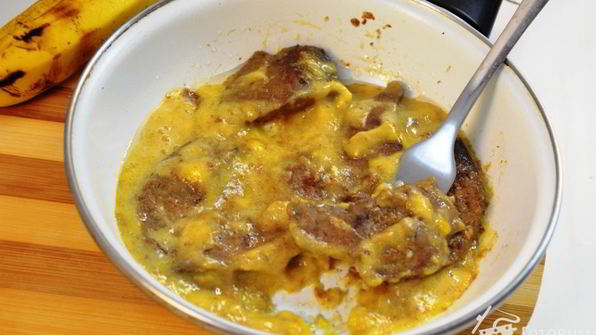 печень с бананами по-бразильски