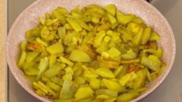 печень с картофелем, запеченные в духовке