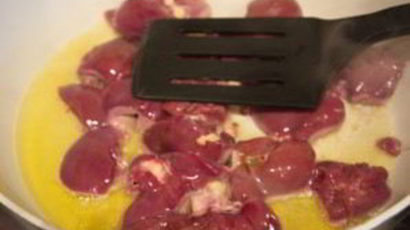 печень с картошкой