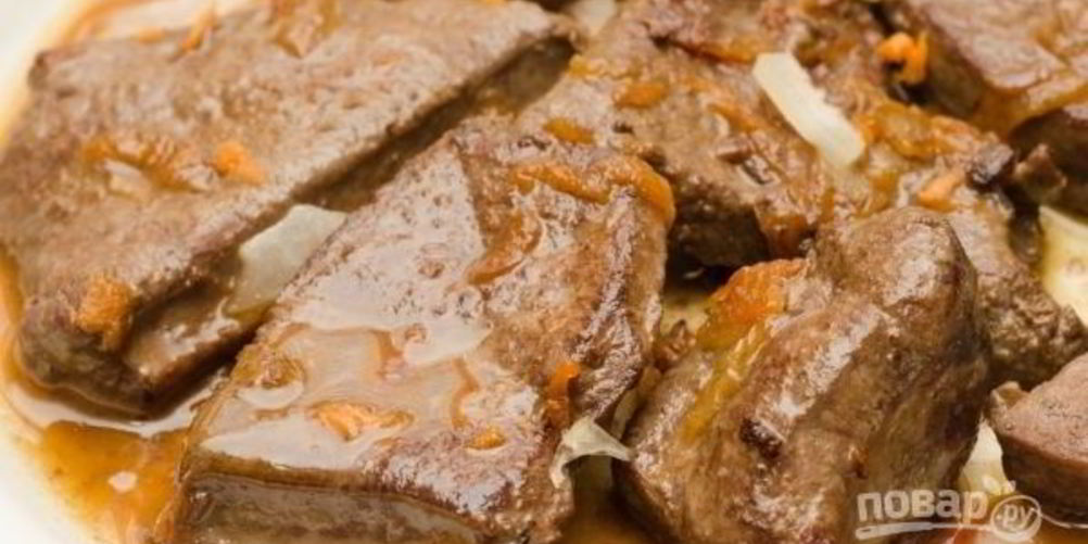 Рецепт печень свиная в духовке
