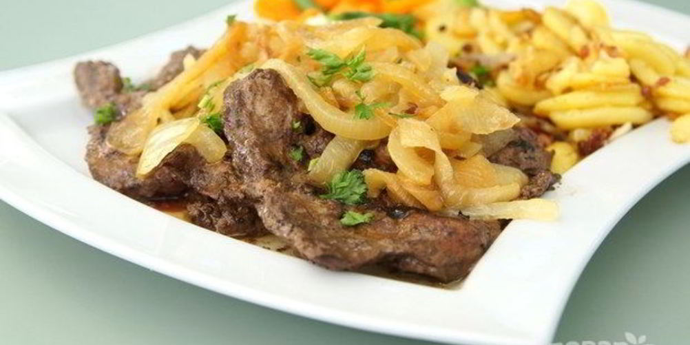 Рецепт печень телячья