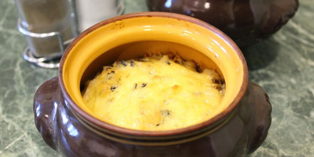 Рецепт печень в горшочках по-русски