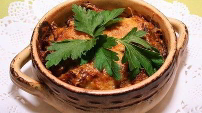 Печень в горшочках