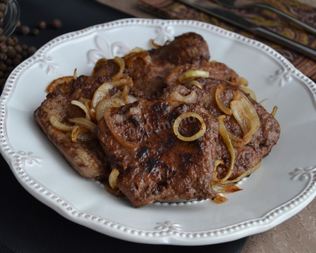 Печень в муке