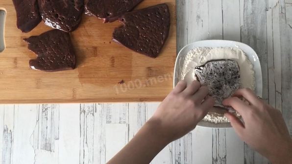 печень в муке