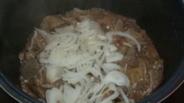 печень в сметане в мультиварке