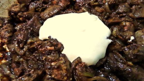 печенка медово-горчичная