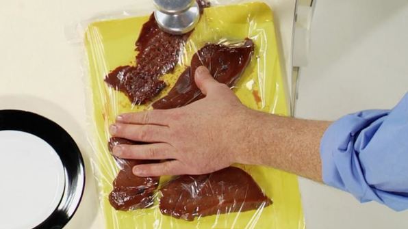 печенка с гречкой