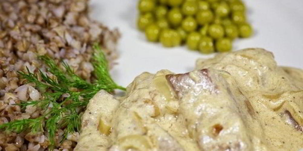 Рецепт печенка с подливкой