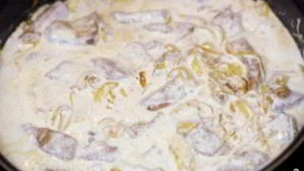 печенка с подливкой