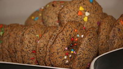 Печеньице с маком и какао