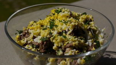Рубленая куриная печень