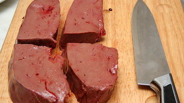 телячья печенка по-берлински