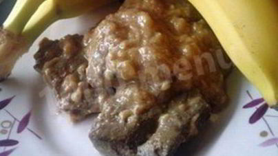 Телячья печенка по-бразильски