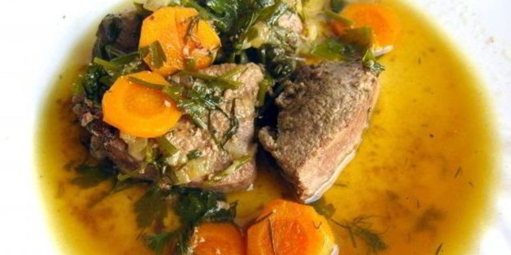 Рецепт тушеная печень с луком и морковью