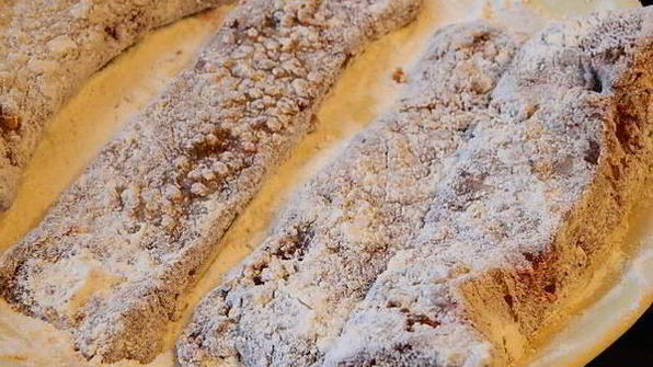 жареная печень с апельсинами