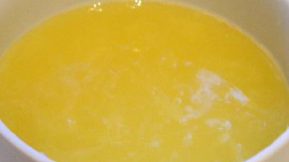 жареная печень с апельсинами