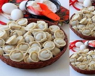 Домашние пельмешки с мясным фаршем