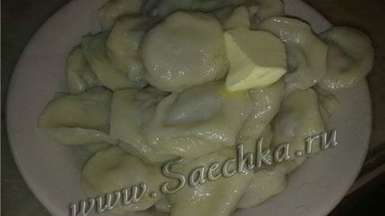 Пельмени домашние