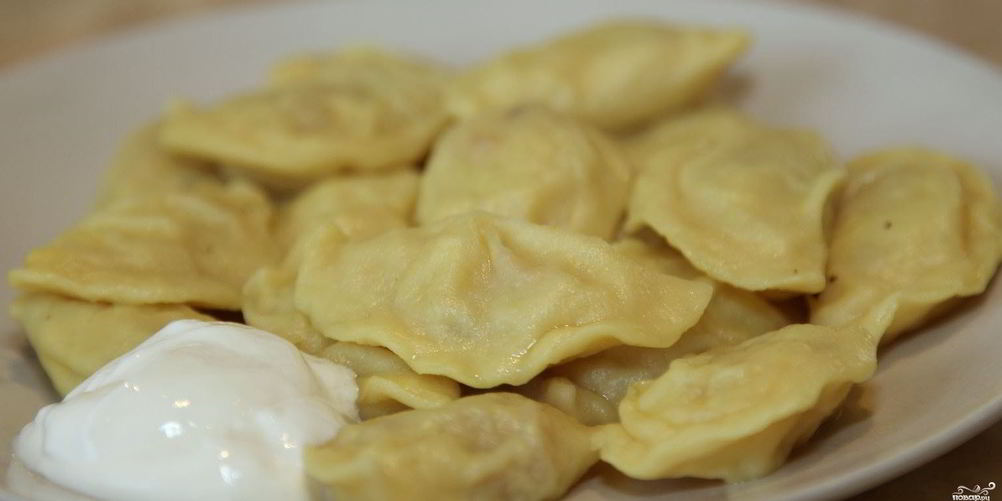 Рецепт пельмени с картошкой