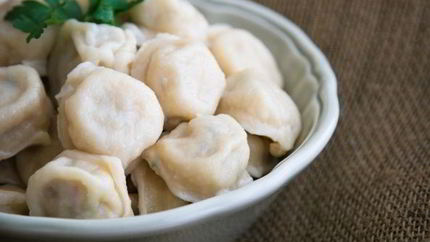 Пельмени с куриным фаршем