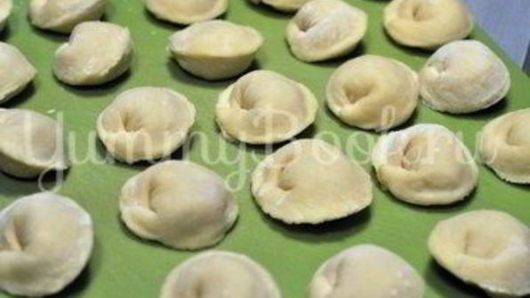 пельмени с лососем