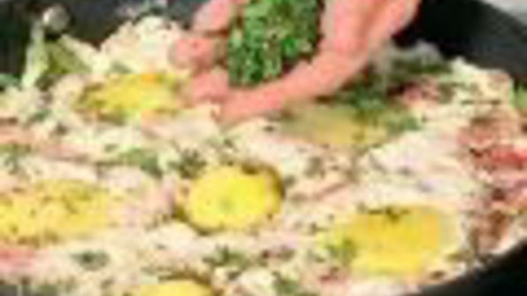 азербайджанский яичный плов