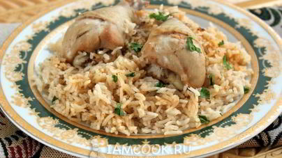 Бирьяни с курицей — индийский плов