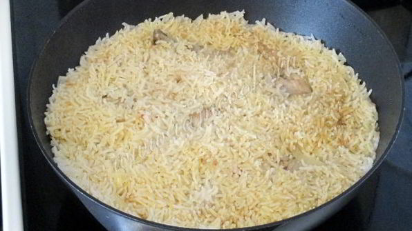 бирьяни с курицей — индийский плов