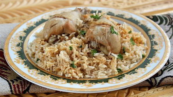 бирьяни с курицей — индийский плов