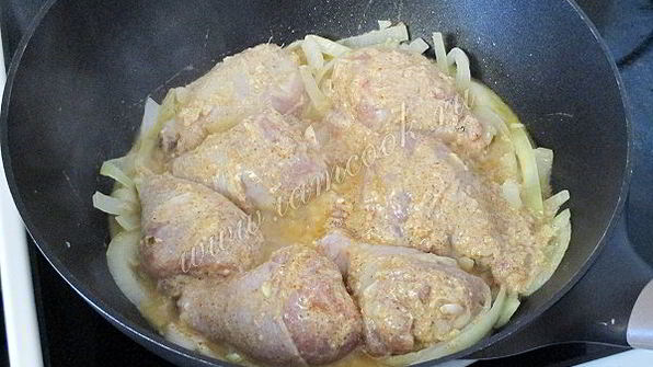 бирьяни с курицей — индийский плов