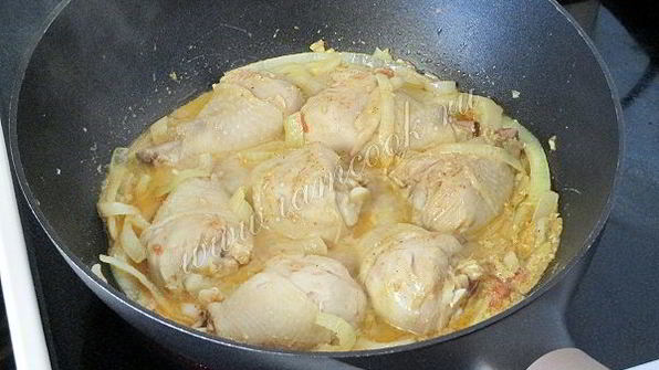бирьяни с курицей — индийский плов