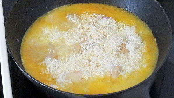 бирьяни с курицей — индийский плов