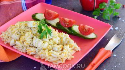 Детский плов с курицей