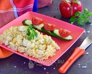 Детский плов с курицей