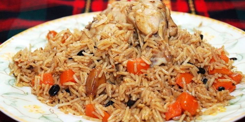 Рецепт диетический плов с курицей