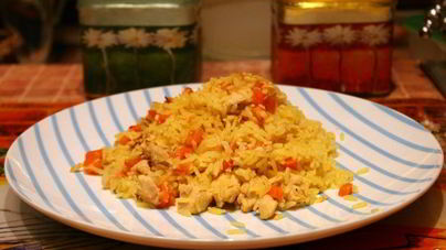 Диетический плов