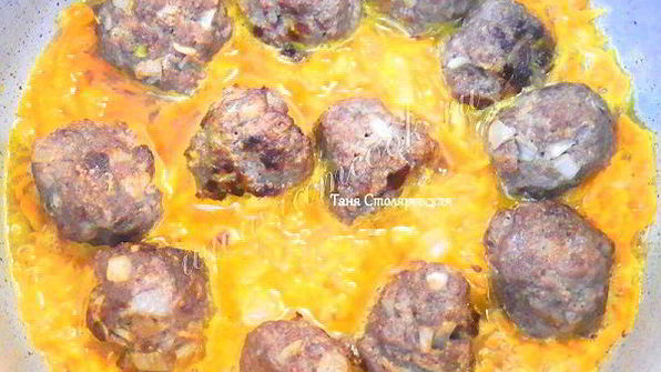гелак пилав, плов с фрикадельками