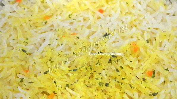 гелак пилав, плов с фрикадельками