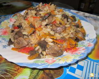 Грибной плов