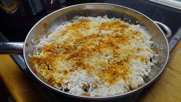 испанская паэлья с морепродуктами