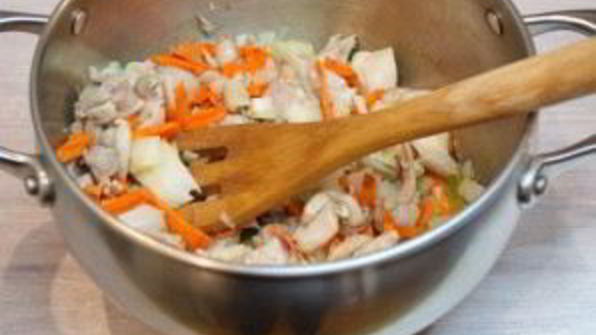 острый плов с курицей