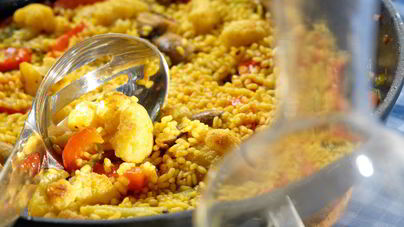 Овощная паэлья