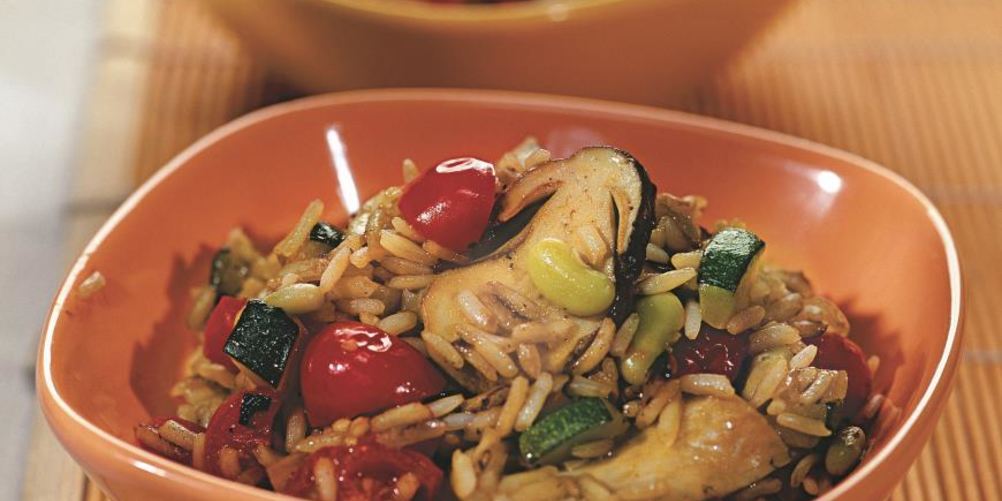 Рецепт овощной пилав