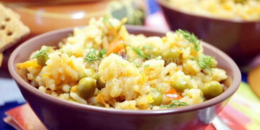 Рецепт овощной плов