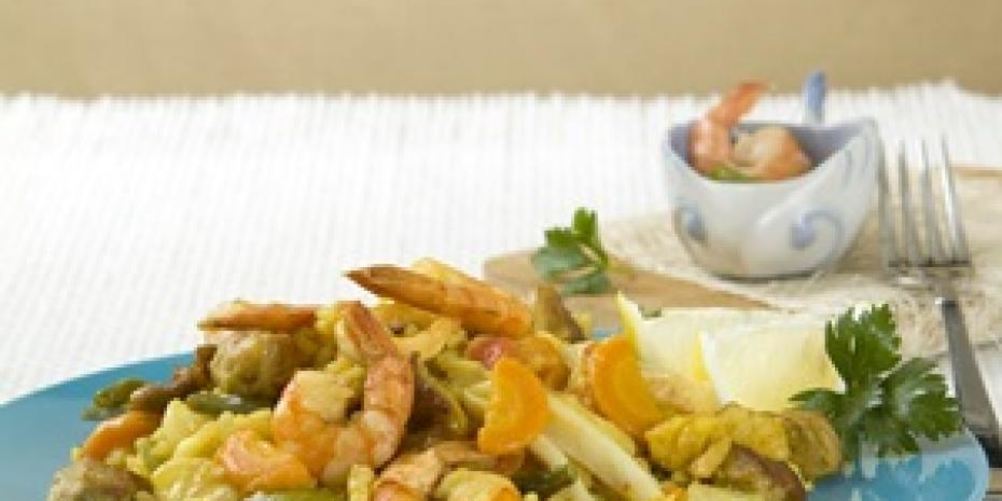 Рецепт паэлья по-андалузски