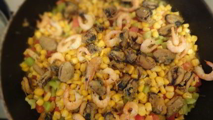 Паэлья с морепродуктами