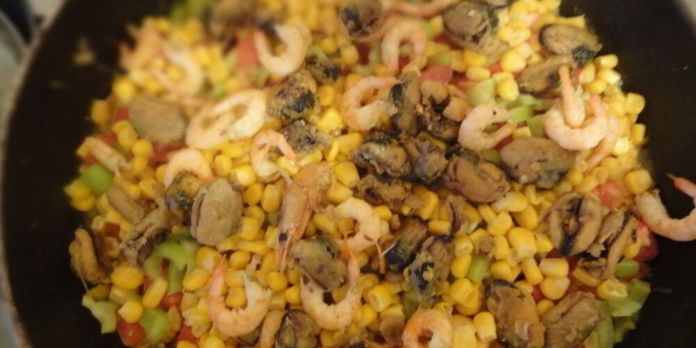 Рецепт паэлья с морепродуктами